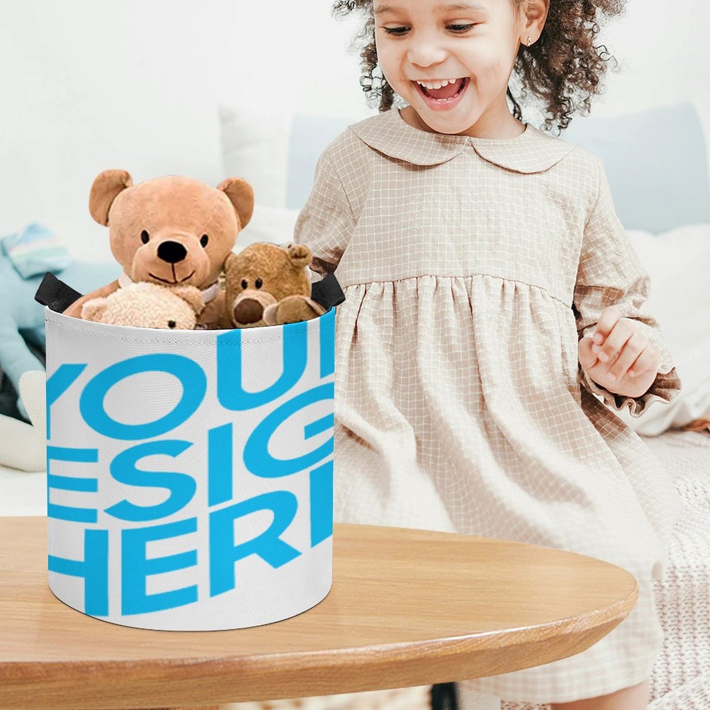 积木收纳袋图文定制设计