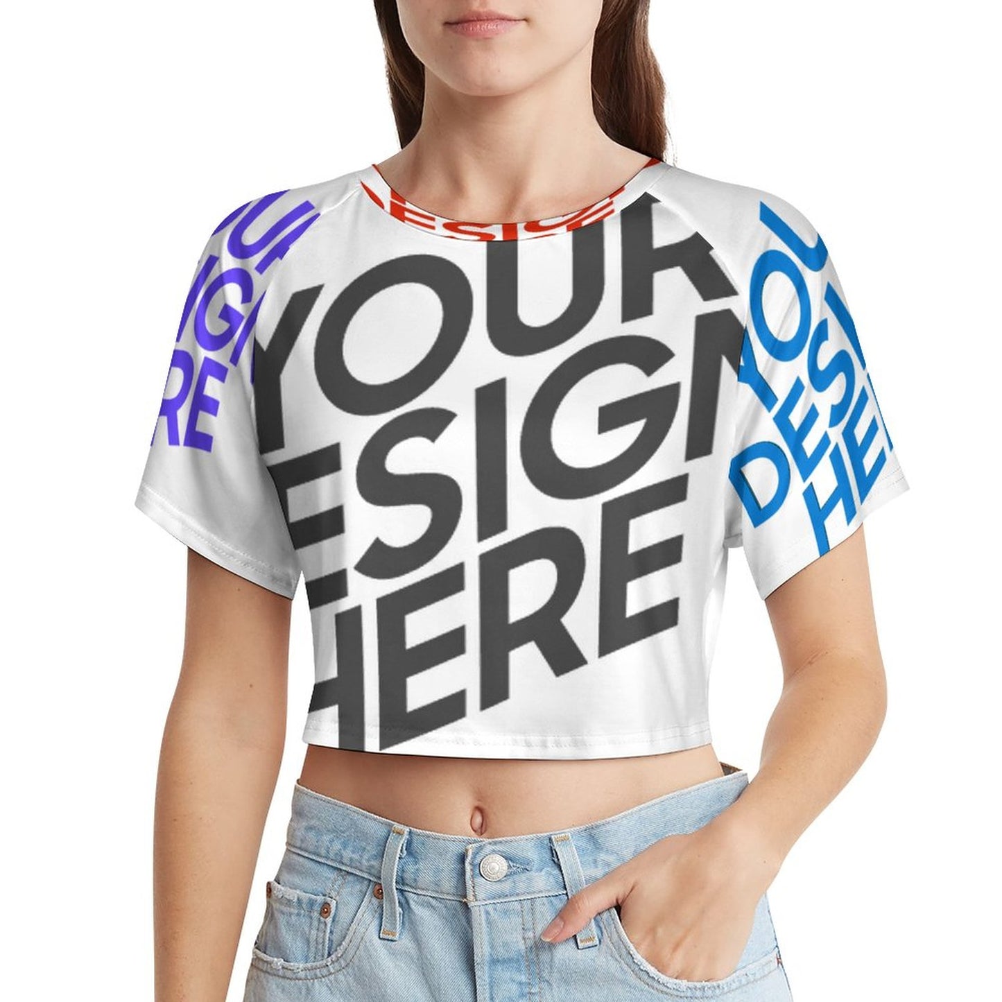 女装露脐短袖NT29 (多图) 图文定制设计