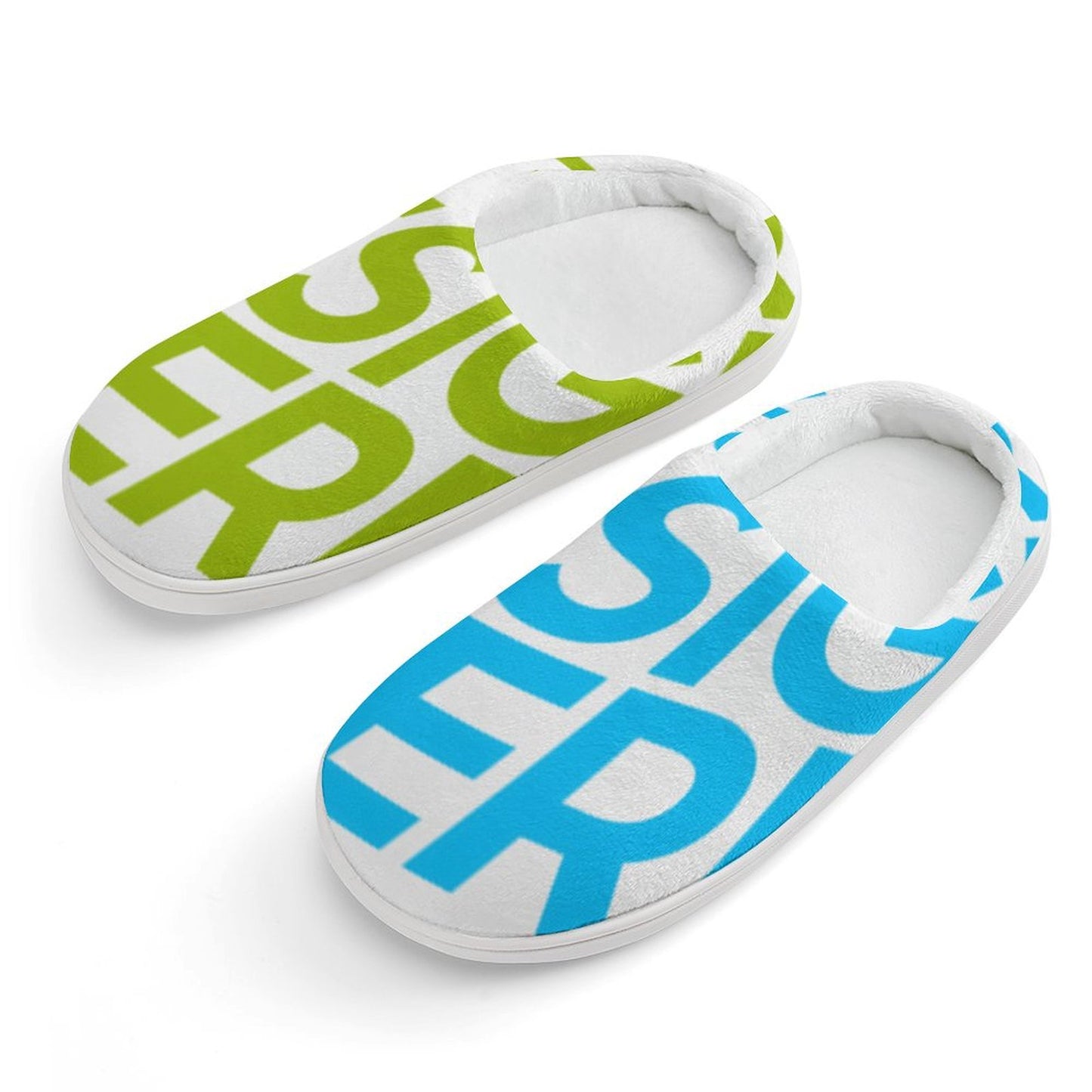 儿童家居棉拖图文定制设计