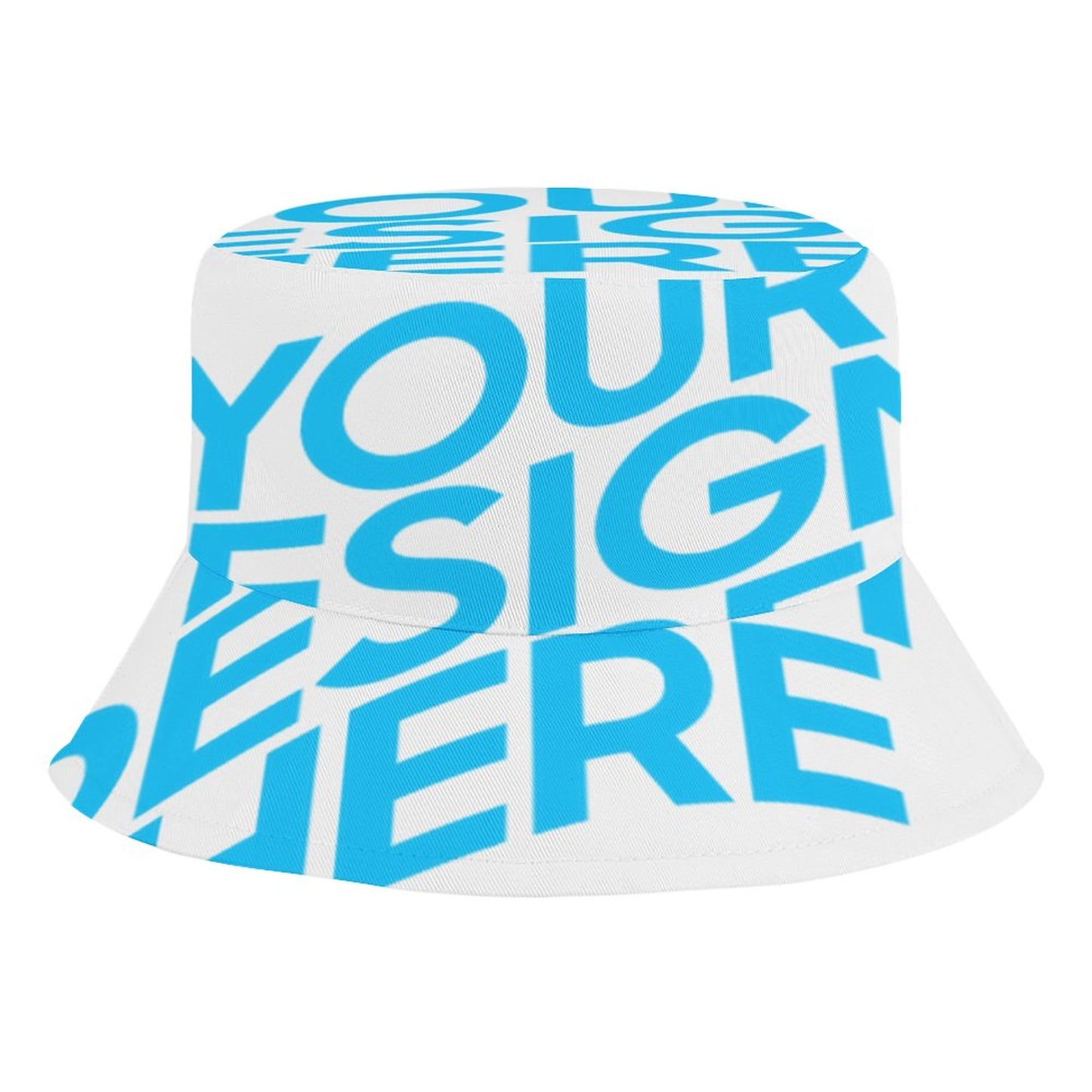 儿童渔夫帽 (单图) 图文定制设计