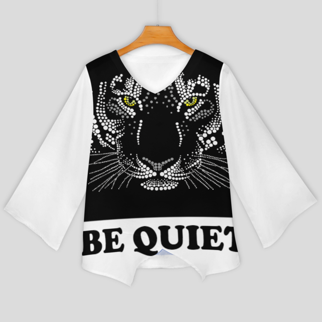 休闲宽松雪纺长袖上衣1L (多图) 图文定制设计