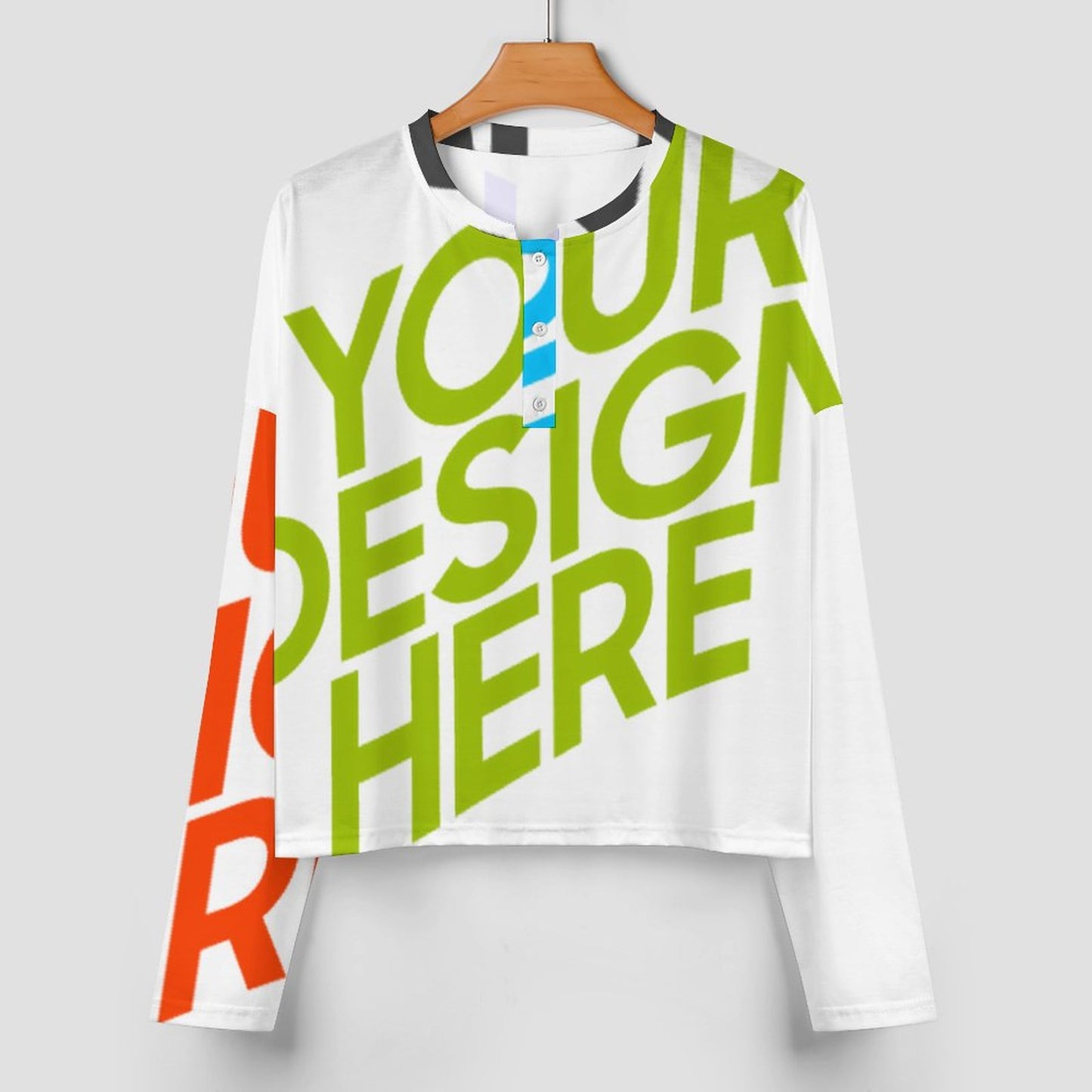 女士扣领睡衣套装203 (多图) 图文定制设计