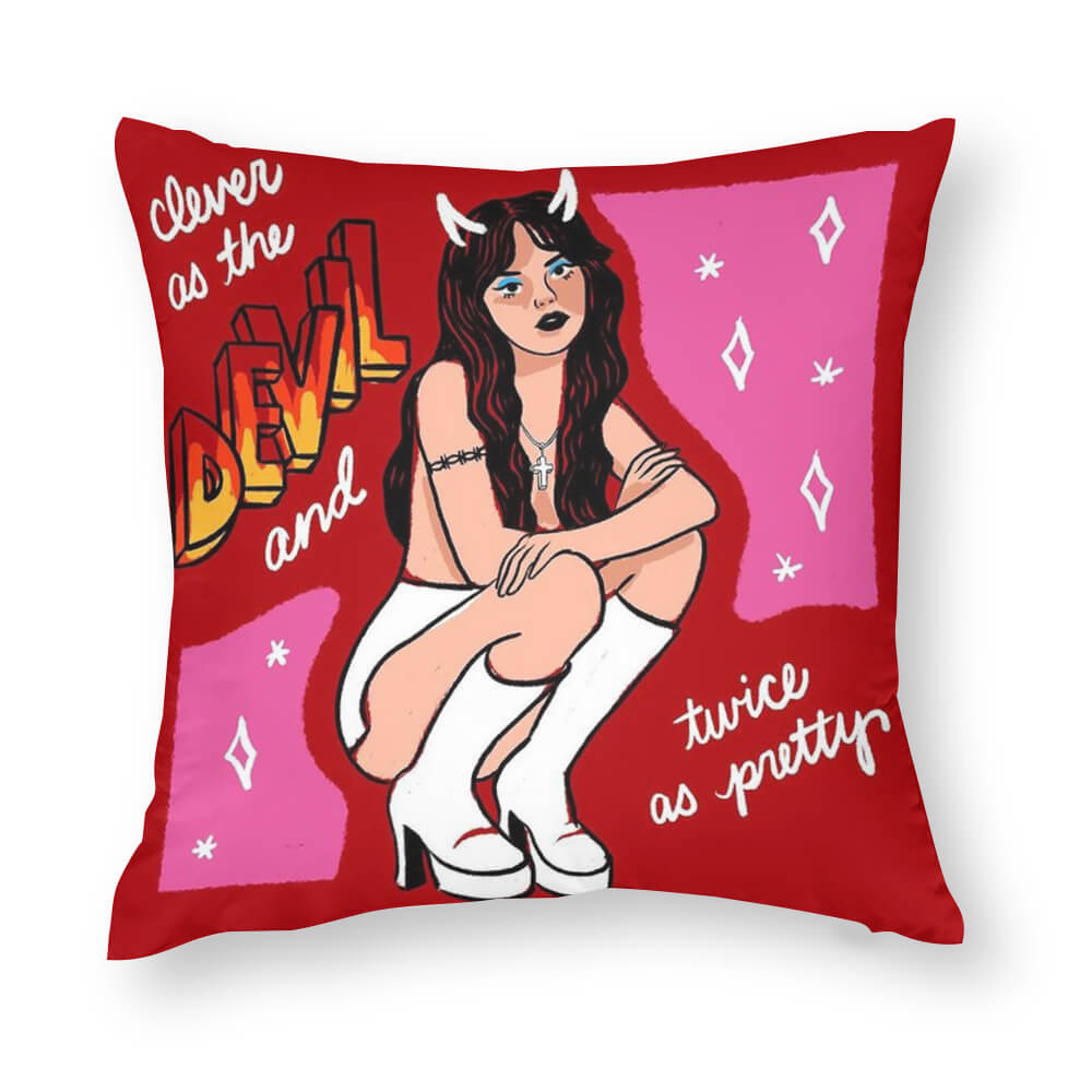 涤纶抱枕套 (2个1组) 图文定制设计 (双面同图)