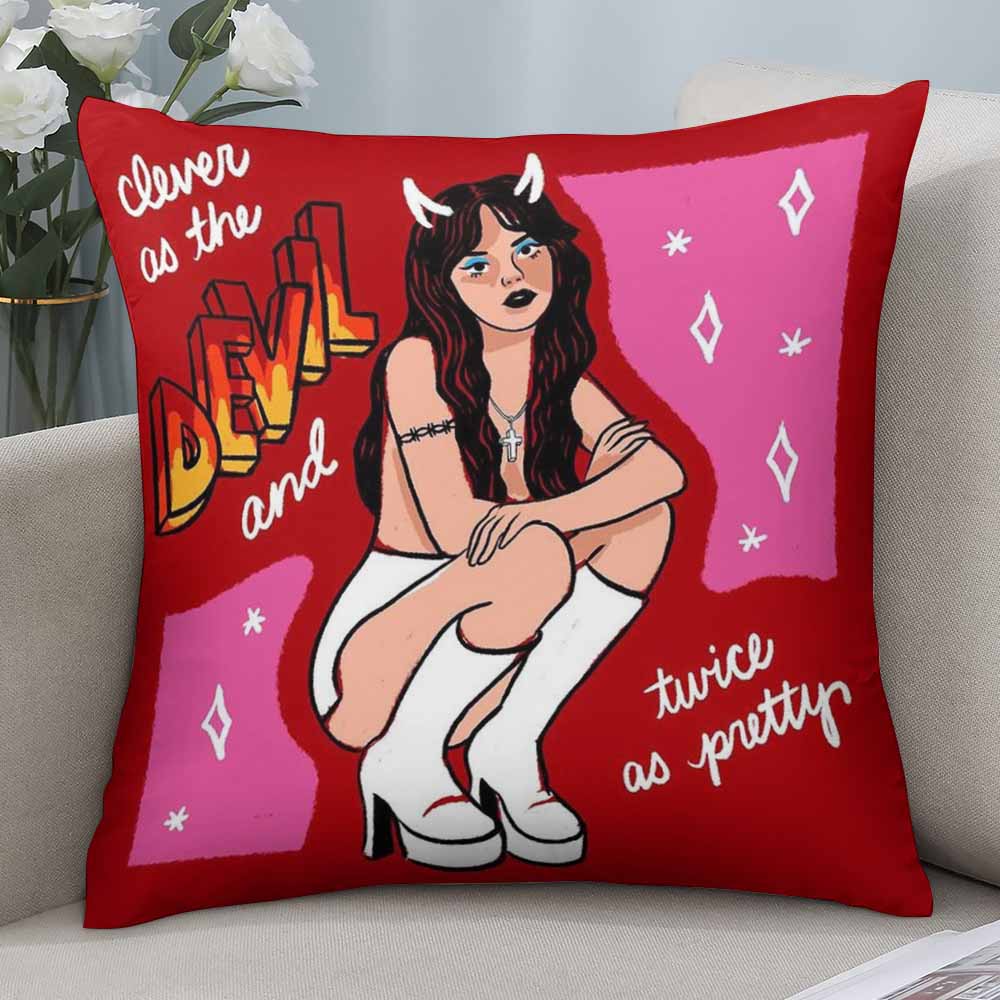 涤纶抱枕套 (2个1组) 图文定制设计 (双面同图)