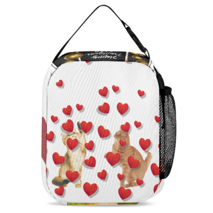 便携式保温午餐袋 (多面不同图) 图文定制设计