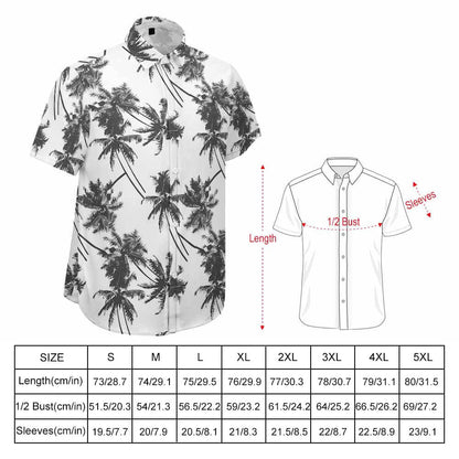 亚码常规款短袖衬衫3M37 (单图) 图文定制设计