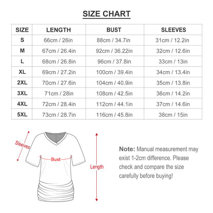 V领褶皱T恤BHT (多图) 图文定制设计