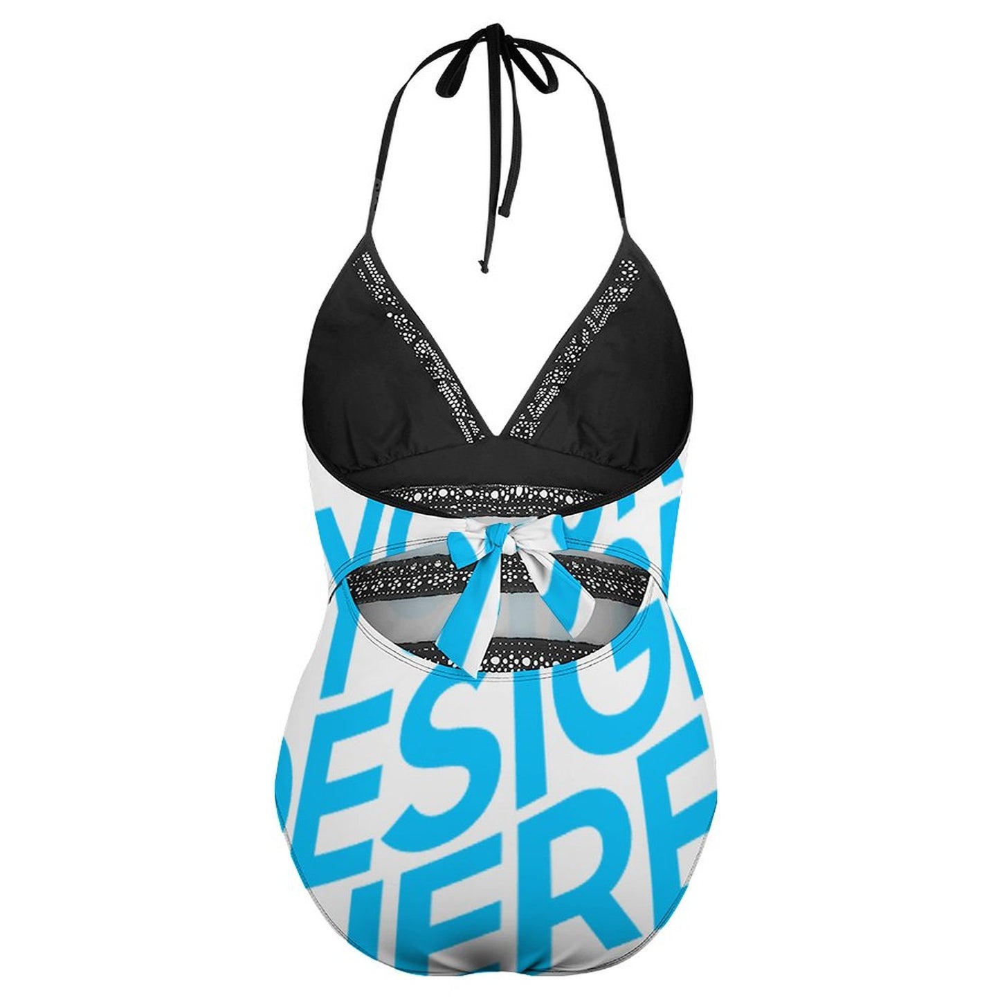 大码比基尼泳衣YS20001 (单图) 图文定制设计