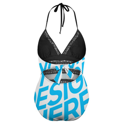 大码比基尼泳衣YS20001 (单图) 图文定制设计