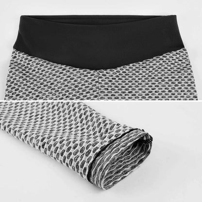 蜂巢纹瑜伽长裤YJ050 (多图) 图文定制设计