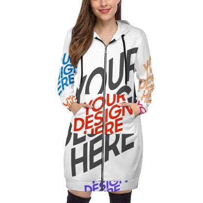 长款连帽长袖卫衣SDS002 (多图) 图文定制设计