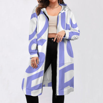 长款连帽长袖卫衣SDS002 (单图) 图文定制设计