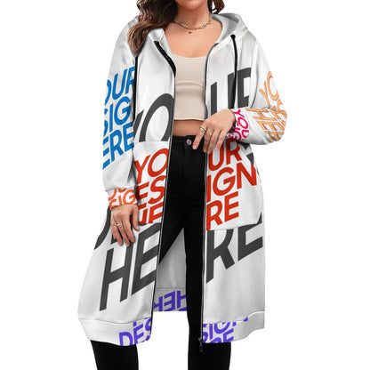 长款连帽长袖卫衣SDS002 (多图) 图文定制设计