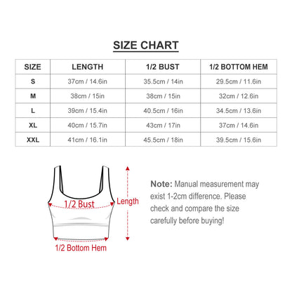 女士短款背心NZ121 (单图) 图文定制设计