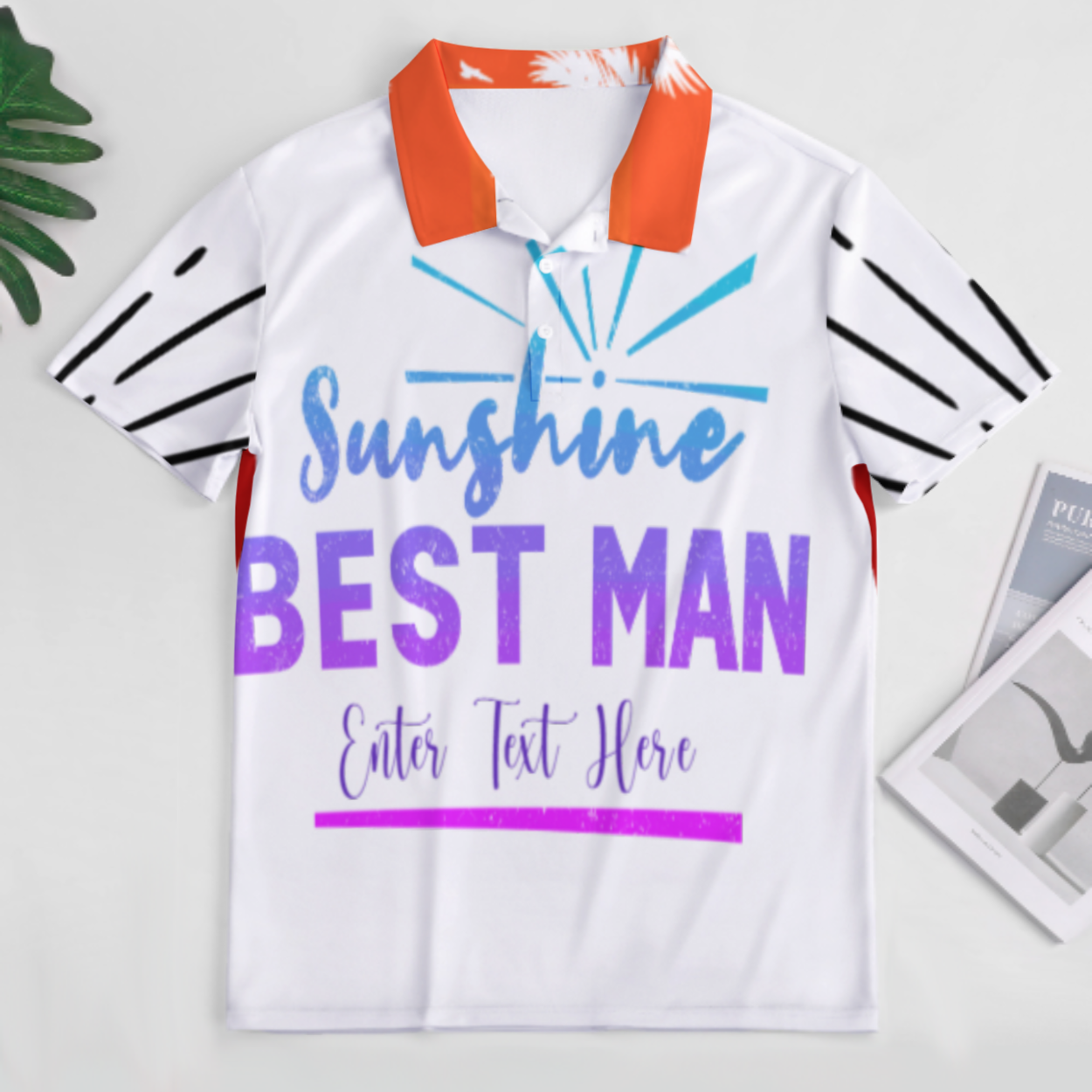 男款欧码POLO直筒衫B612 (多图) 图文定制设计