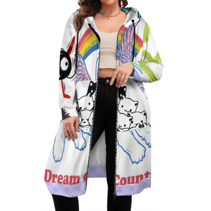 长款连帽长袖卫衣SDS002 (多图) 图文定制设计