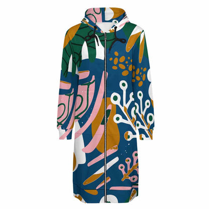 长款连帽长袖卫衣SDS002 (单图) 图文定制设计