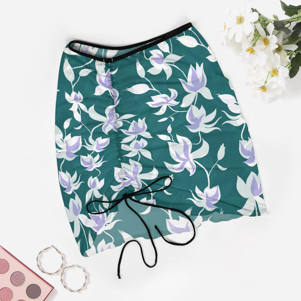 沙滩裙罩衫裙TX50图文定制设计