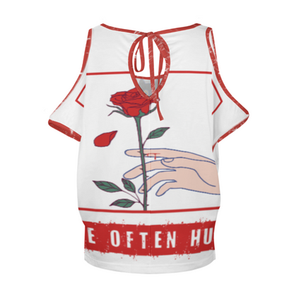 露肩T恤AUT (多图) 图文定制设计