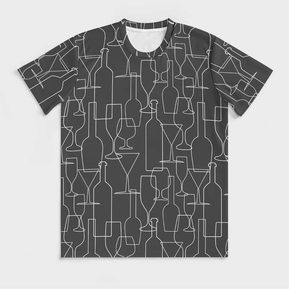 全印T恤OMDT01 (单图) 图文定制设计