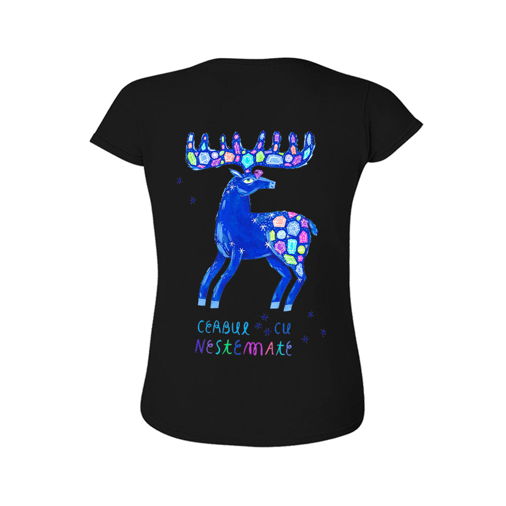 亚码吉尔丹女款T恤 (后片印制) 图文定制设计