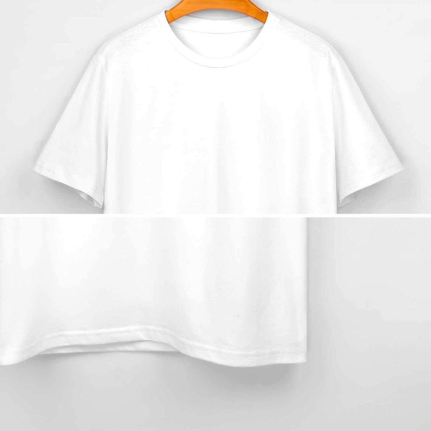 全印纯棉女款T恤ay001 (单图) 图文定制设计