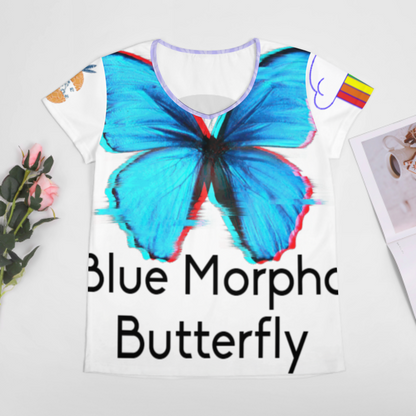 女式V领短袖T恤VT (多图) 图文定制设计