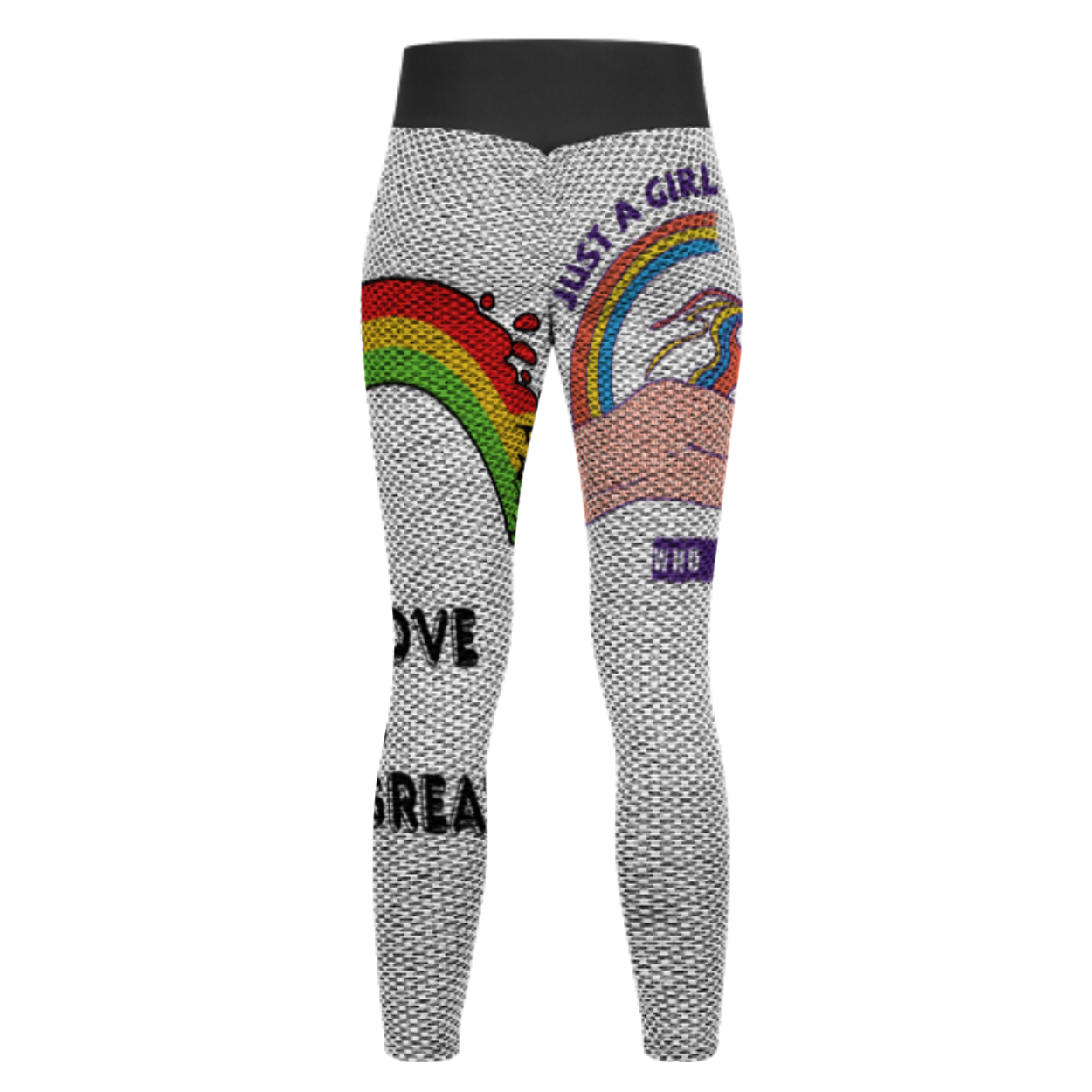 蜂巢纹瑜伽长裤YJ050 (多图) 图文定制设计