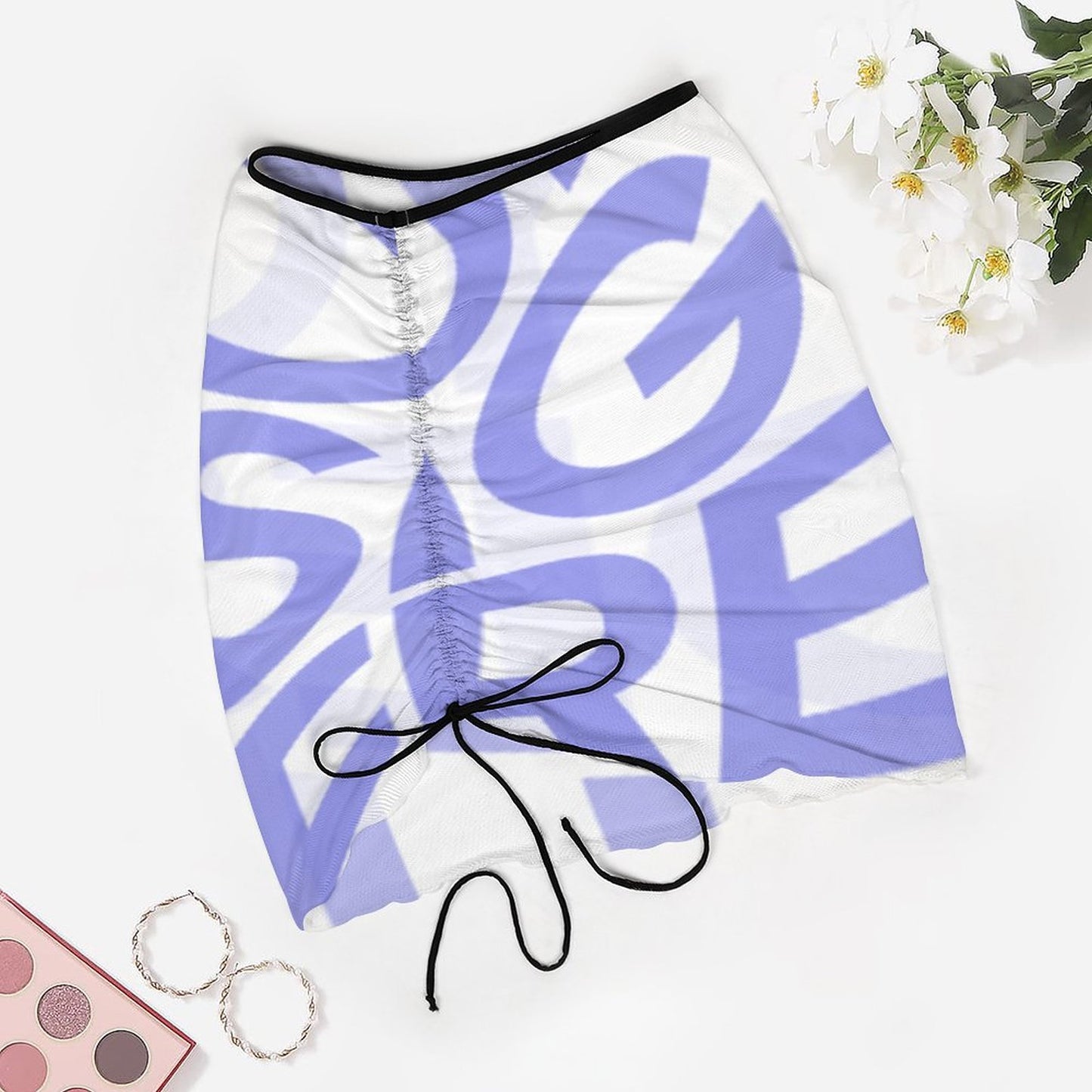 沙滩裙罩衫裙TX50图文定制设计