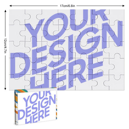 拼图玩具 (扁盒) (横版) 图文定制设计