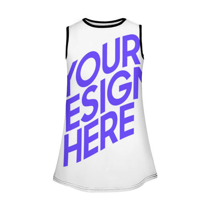 儿童无袖连衣裙ET018 (多图) 图文定制设计