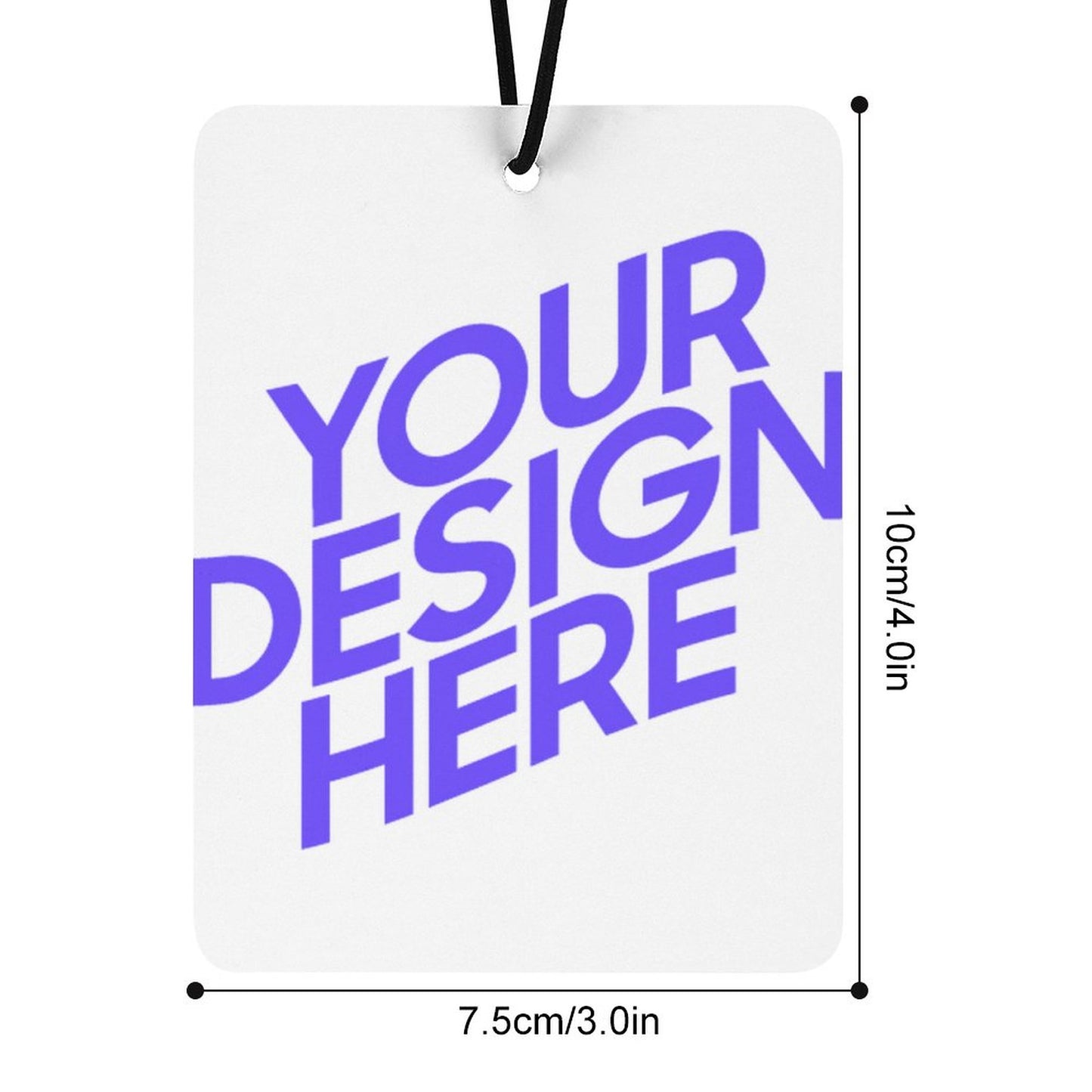 汽车香薰片图文定制设计 (一片装) (下单备注香型)