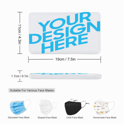 口罩收纳盒图文定制设计