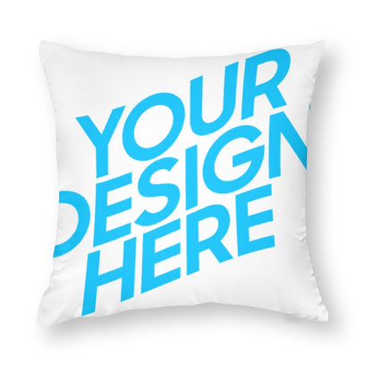 涤纶抱枕套 (2个1组) 图文定制设计 (双面同图)