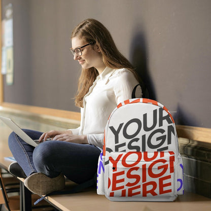 半印书包图文定制设计 (多面不同图)