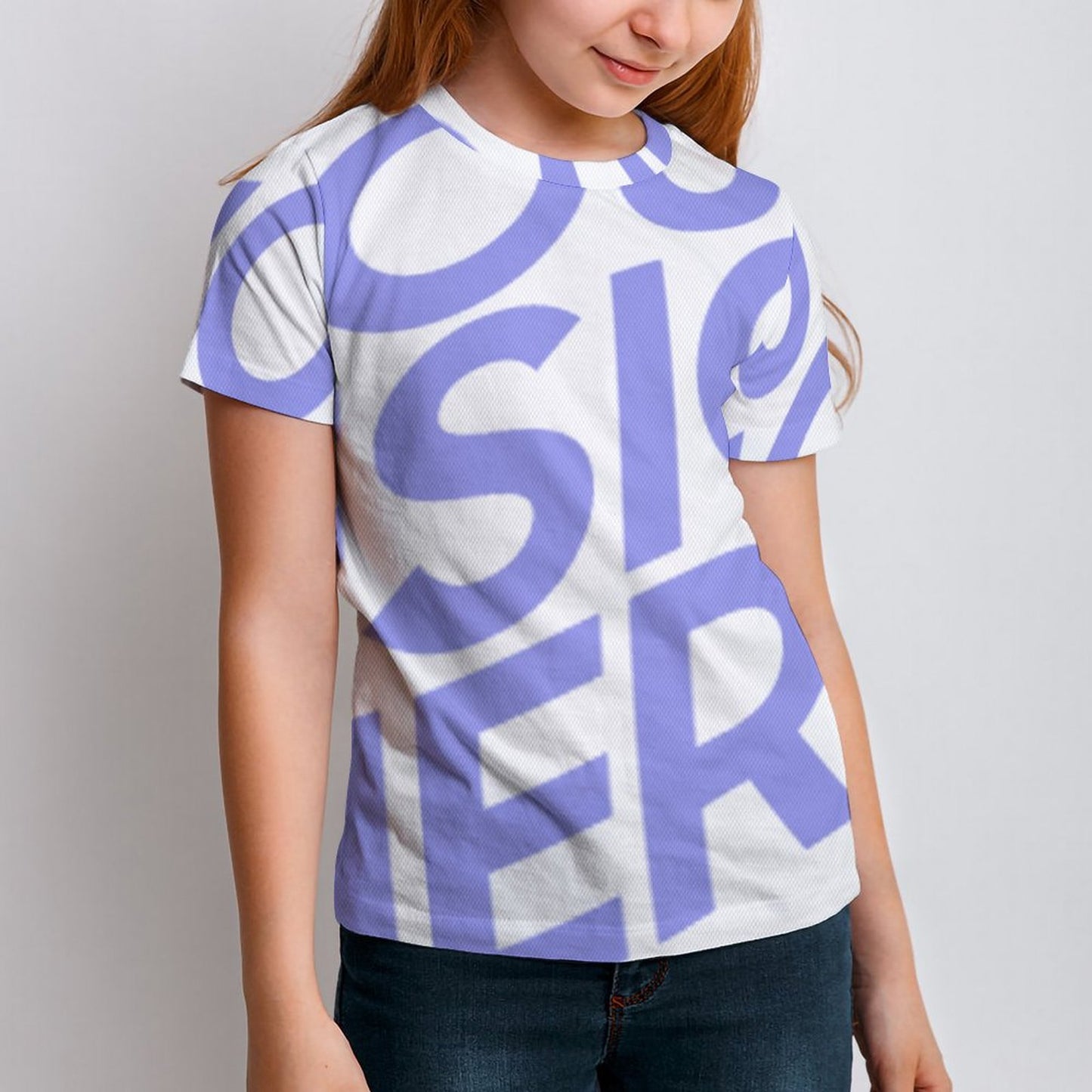 全印儿童T恤ET (单图) 图文定制设计