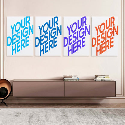 挂画—四联多图 (竖版2:3) 图文定制设计