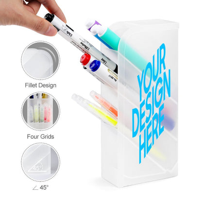 斜插式笔筒图文定制设计