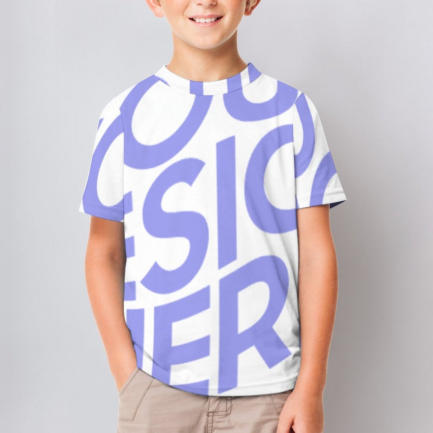 全印儿童T恤ET (单图) 图文定制设计