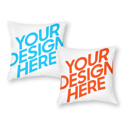 涤纶抱枕套 (2个1组) 图文定制设计 (双面同图)