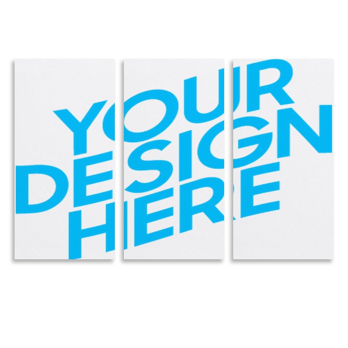 挂画—三联单图 (竖版1:2) 图文定制设计