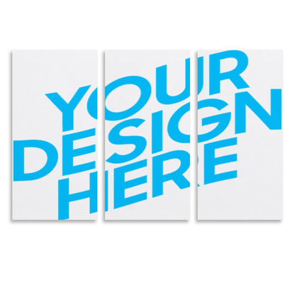 挂画—三联单图 (竖版1:2) 图文定制设计