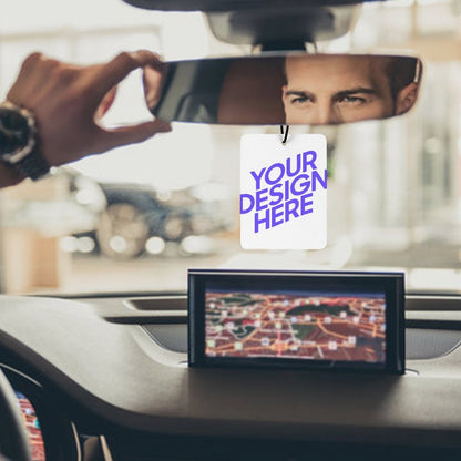 汽车香薰片图文定制设计 (一片装) (下单备注香型)